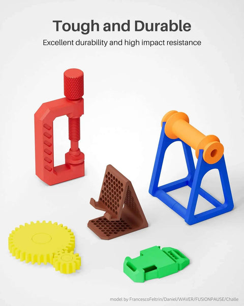 3D printed mechanical parts made with PETG Filament 1.75Mm Black 1Kg Spool For Most FDM 3D Printers With Dimensional Accuracy Plus Minus 0.02 mm.