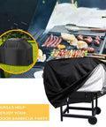 Gravity Series 1150 Grill Cover 2023 Through 2026 Heavy Duty Weather Resistant Outdoor BBQ Shield covering grill
