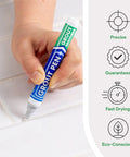 Grout Pen Tile Marker For Waterproof Grout Paint And Sealer In Winter Grey No Scrub Needed With Narrow 5mm Tip 3 Pack Restore Bright Tile Grout Color In Bathrooms Kitchens And Backsplashes