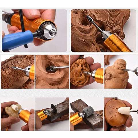 Beast 800W Flex Shaft Rotary Tool With Foot Pedal Control And Flexible Shaft For Metalworking, carving detailed patterns