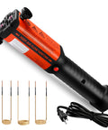 Turbo 1300W Induction Bolt Heater Kit With 3 Coils, 25 Second Heat, Nut Busting Tool showing orange casing and coils