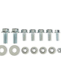 Transmission Crossmember For 3Rd Gen F Body Cars With Plate Steel Construction CAD Designed For Strength And Weight Reduction Built In Divorced Adjustable Torque Arm Bracket Dual Arch Exhaust Passages For Superior Ground Clearance hardware kit