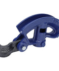 Heavy Duty Manual Pipe Bender Tool Fits.9 Inch Galvanized Aluminum Iron PVC Tubes Portable in blue for plumbing and electrical work.