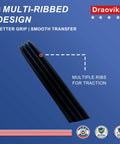 Multi-ribbed V belt detail for Two Pack V Belt Set For Air Compressors Replacement PJ373 Fits Husky H1504ST A700062