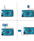 Mega R3 Arduino Starter Kit With 200 Plus Components, LCD1602 Display, GY-521 Sensor, 35 Lesson PDF Tutorial wiring diagrams