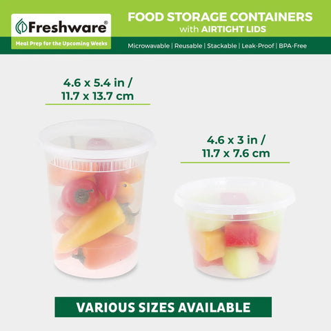 Keep Meals Fresh All Week With These Heavy Duty Plastic Deli Containers Featuring Tight Sealing Lids That Actually Stack Straight Up Microwave And Freezer Safe Bpa Free Clear Design Makes Meal Prep A Total Fire Win For Your Busy 48 Pack Kitchen Setup
