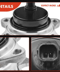 Close-up of rear wheel bearing and hub assembly with ABS for Toyota Corolla Prius Prius Prime and Lexus CT200h 5 lug fitment