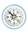 100mm Large Pocket Compass For Camping And Hiking, Round Orienteering Tool With Clear Dial For Quick Read, Precise Navigation