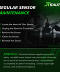 Instruction guide on regular sensor maintenance for Mass Air Flow Sensor MAF for Honda Civic, Accord, Odyssey, Pilot, MDX.