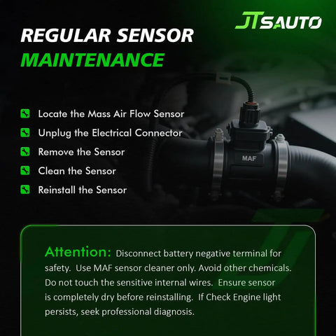 Mass Air Flow Sensor Upgrade For Nissan Infiniti 5 Pin MAF Plug And Play Direct Fit Replacement For 350Z 370Z Altima Armada Cube Frontier GTR Maxima Murano NV Series Improve Idle And Throttle Response installed on intake tube