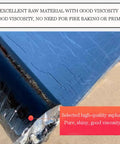 No Fuss Self Adhesive Roof Flashing Tape Rock Solid Bitumen Seal roll showing shiny, high-quality asphalt material, ideal for quick leak patching.