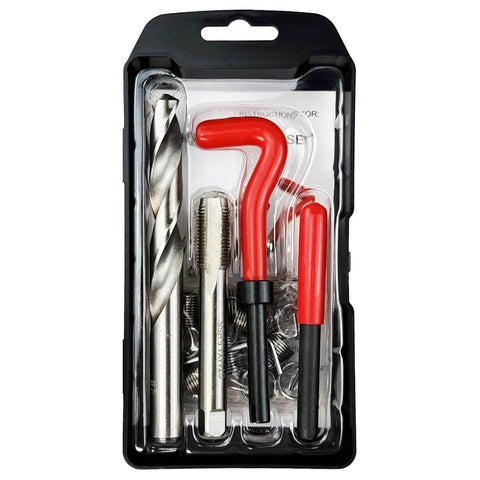 M14x1.5 Thread Repair Kit Set With Helicoil Inserts For Damaged Threads 15 Piece Metric Repair Tool Kit in packaging view