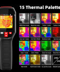 Handheld Thermal Imaging Camera With 240 X 240 Resolution, Infrared Camera, 15 Palettes, 320 X 240 Full View TFT Display