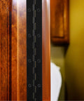Heavy Duty Metal Piano Hinge Set With Screws For Wood Cabinet Doors And Pianos, Wear Resistant Black Iron Long Hinges on cabinet