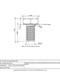Grab These Twenty Top Shelf 1/4-20 X 1/2 Grade Two Titanium Hex Head Bolts Featuring A Smooth Polished Finish Supercharged Corrosion Resistance Perfect For Marine Rigs And Street Mods Built Different diagram showing dimensions and specifications.