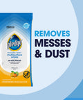 Multisurface Cleaning Wipes With PH Balanced Formula For Everyday Dust And Mess Cleanup Easy Wipe Fresh Citrus Scent Gentle On Surfaces 25 Count Disposable Wipes Great For Furniture And Hard Surfaces packaging