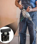 Heavy Duty Replacement Power Control Component For Electric Tool Repair, Black Housing Spare Piece, 40 X 50 mm Fitment Size, in use with drill.