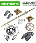 44 Inch Go Kart Rear Live Shaft Sleeve Sprocket Brake Hub Kit Replacement For Go Cart Built To Last Ready To Roll Easy Bolt On Upgrade With Metal Axle Compatible Rugged Durable Replacement Part For Most Go Kart Models