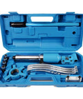 Heavy Duty 5 Through 20 Ton Hydraulic Gear Puller Kit Wheel Bearing Separator 3 Jaw Design Vertical Horizontal With Case For Mechanics And DIY Guys Wanting A Badass Tool To Knock Out Rusty Stuck Stuff Strong Steel Built To Last For Tough Garage Jobs, open case