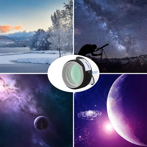 320mm Dew Heater Strip for Telescopes and Camera Lenses, used on telescope for clear night sky observation and astrophotography.