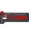 Heavy Duty Cable Strippers With Locking Mechanism For Quick Precise Wire Removal In Tough Jobsites Durable Plastic Housing Comfortable Grip Built For Electricians And Tradesmen Model 12 80 040 SB showing adjustable gauge and settings