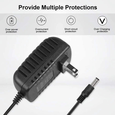 Heavy Duty 12V AC DC Power Adapter For Elmo Document Camera Models Like HV 110U HV 100XG EV 200 And EV 200AF with safety features.