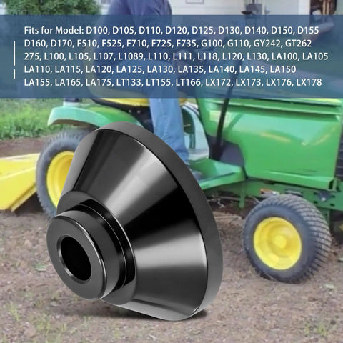 Spacer Replacement M78658 Black Fits Deere D Series F GX X L And 115 125 190C 2305 2148HV S2048 Mowers Bolt On Easy Install Durable OEM Grade Replacement Part black spacer on mower