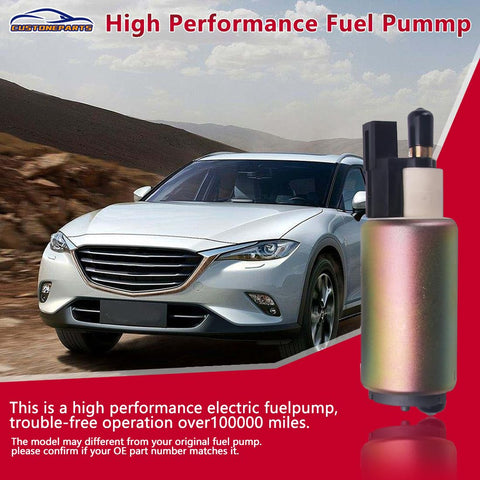 In Tank Fuel Pump Core With Installation Kit 140-160 LPH For Ford Explorer Mustang Focus F150 F250 F350 12V DC OE Matching