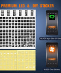 Two Gang Rocker Switch Panel With PD Type C USB Charger And Voltmeter 12V SPST On Off Toggle Switches with DIY sticker set