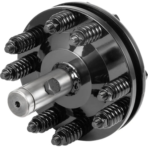 Rugged 1 3/8 Inch PTO Slip Clutch For Farm Tractors, adjustable carburized steel coupling with bolt springs for power takeoff.