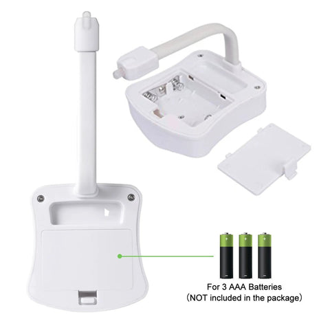 Motion Activated Toilet Night Light 3 Pack With 8 Color Changing LED Lights For Bathroom Use Waterproof Toilet Bowl Glow Battery Not Included