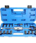 20 Pack Universal Pin Puller Extractor Tool Kit For Internal And External Thread Pins in blue carrying case, 3 To 16Mm Collets