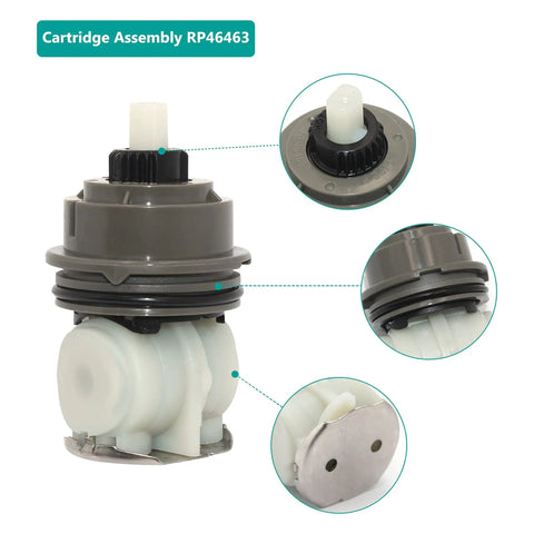 RP46463 Cartridge Assembly For Monitor 17 Series Dual Function Tub And Shower Faucet Replacement Kit With Seat And Spring Adapter