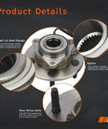 Front Left Or Right Wheel Hub And Bearing Assembly 515126 for Dodge Ram 1500 2009 2010 2011 with ABS Sensor 5 Lug Fits Models From December 2008 To 2011 Direct Fit Beefed Up Replacement product details