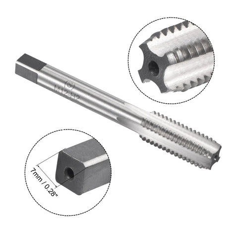 M12 X 1.75 Metric Tap And Die Kit For Thread Repair And Rethreading Round Die And Hand Tap For Nuts Bolts And Machine Threads