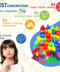 Child thinking next to 60-Piece Kid-Friendly 3D Shapes For Kids Translucent Geometric Set For Light Table Play And STEM Learning
