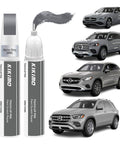 Mercedes-Benz Alpine Grey 956 Touch Up Paint Kit With 2 In 1 Scratch Repair Pen And Brush Color Matched For Quick Easy Fix And Rust Protection