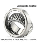 Top Grade British Tapered Roller Bearing Set M88043 M88010 Compatible 30.162X68.262X22.225Mm smooth roll bearing with steel material.