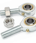 Rod End Bearing Set 7 By 16 Inch Bore Right Hand Thread With 9 Degree Angular Misalignment Forged 45 Steel Bodies 2 Pack For Industrial Machinery And Linkages Built Tough For Heavy Duty Performance