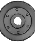 Universal Drive Pulley For John Deere LX172 LX173 LX277 Lawn Tractor Replacement Part Fits AM131686 top view showing steel design.
