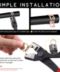 Tutorial showing installation with pliers of Must Have 121 Piece Spring Band Clips Kit With 12 Sizes From 7mm To 22mm Hose Clamps Pliers Fuel Silicone Vacuum Hose Fasteners For Low Pressure Air Tubes DIY Auto Repair Set For Quick Fixes And Tight Seals