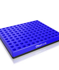 Beefy Extra Large Hex Bit Organizer With Magnetic Base, Heavy Duty Screwdriver Bit Holder For Shop And Garage, Pro Grade, Blue XL