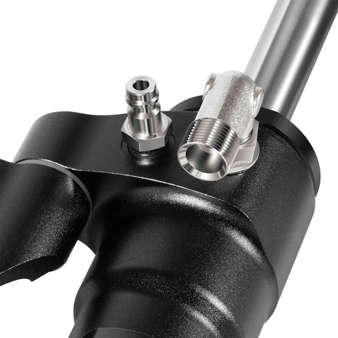 Close-up of Beefy Hydraulic Steering Cylinder For Outboard Boats Up To 300HP, 10.3MPa/1500 PSI with ORB fittings