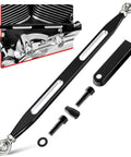 Black Shift Linkage Shifter For Harley Davidson Electra Glide Street Glide Tour Glide Trikes 1980 2023 Ride Ready Aftermarket Upgrade For Touring Softail Models, black anodized linkage kit with stainless rod ends