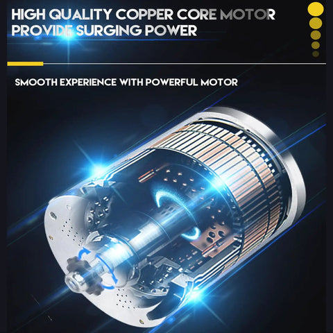 Close-up of high quality copper core motor, part of the Beast 48V 2000W Brushless Go Kart Motor With 5700RPM Max Speed for electric vehicles.