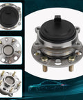 Rear Wheel Bearing And Hub Assembly For 2016 To 2020 Kia Sorento With Abs 5 Lug 1 Piece Replacement Premium Quality Hub