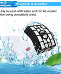 Shark Rotator NV752 Replacement Filter For Lift Away Vacuums AZ1002 NV650 NV651 showing washable and reusable feature