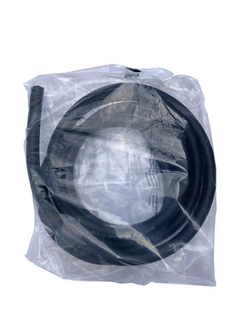 10 4 SOOW Portable Cord 10 Foot 4 Wire Heavy Duty Bulk Cable coiled in plastic packaging for storage and easy transport.