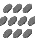 Round Graphite Block Disk Ingot High Purity Graphite Plate Sheet 14x2mm For Melting Casting Electrolysis And Graphite Electrodes Pack Of 20