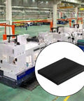 CNC Machine Bellows Cover Guard, Flexible Accordion Shield Extendable to 1.5 M in factory setting, 30 cm panel size closeup